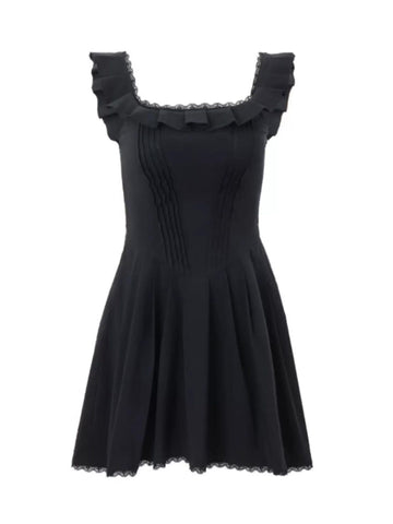 Geumxl-hoco dresses  Ruffle Detail Mini Dress