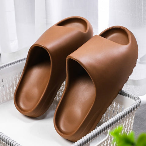 Geumxl Coslony Slippers For Men Fashion Summer Solid Color Casual Home Slipper Shoes Eva Non-Slip Shoes Beach Slides Shower Slippers