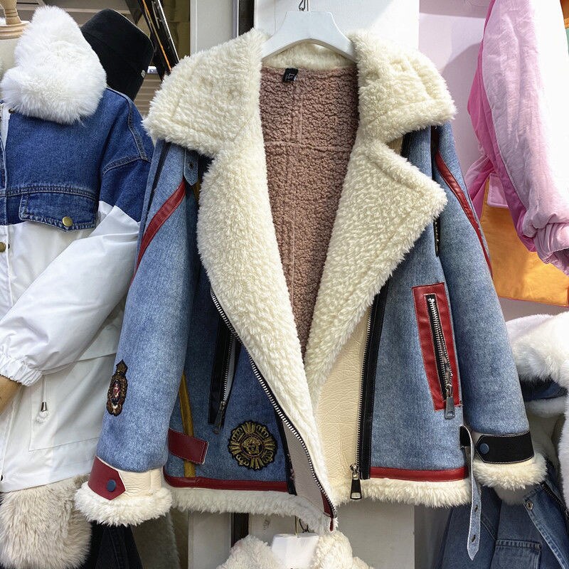 Coats Jackets Women Faux Fur Teddy Outerwear Female Overcoat Bomber Jacket Winter Coat Fashion Vintage Suit Harajuku Gothic