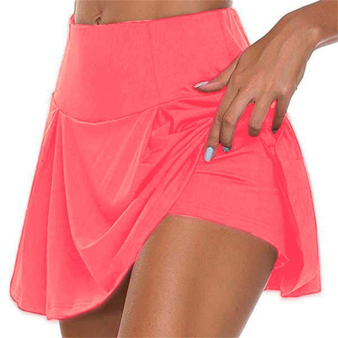 Geumxl Casual Sport Shorts Skirts Running Shorts Women Summer Breathable Sweat Shorts Sexy High Waist Short Pant Outdoor Jogger Shorts