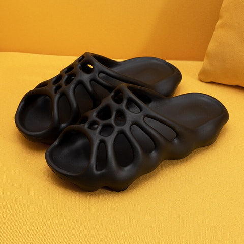 Geumxl 2022 New Fashion Skulls Home Male & Female Slippers Heighten Indoor Soft Thick Bottom Summer Women Sandals