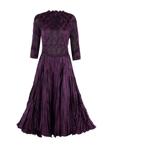 Geumxl Women's Dress Folds Fashion Design Loose  Long Sleeve Female Elegant Dresses 2022 Spring Autumn 2D1464