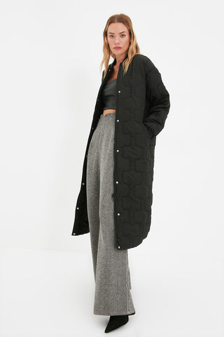 Geumxl Long Quilted Coats