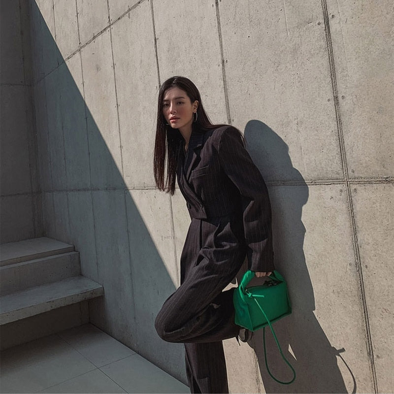 Geumxl Fashion Design Women's Fold Handle Shoulder Bags PU Leather Ladies Clutch Purse Handbags Female Green Crossbody Messenger Bag